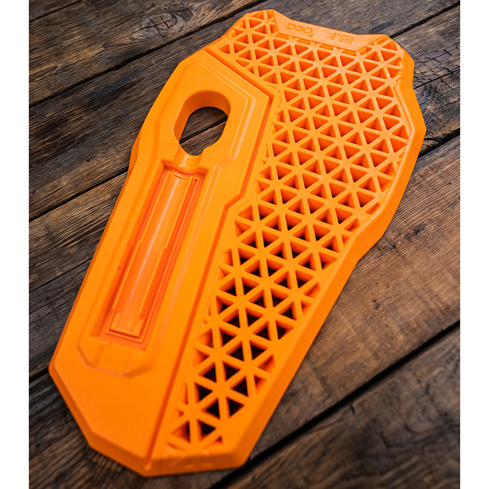Klim Airbag Vest Compatible D3O Level 2 Back Protector Orange