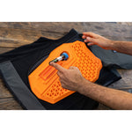 Klim Airbag Vest Compatible D3O Level 2 Back Protector Orange