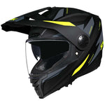 SMK Ares Claw Matt Black Yellow + Free Dark Visor 1