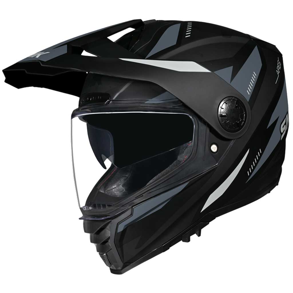 SMK Ares Claw Matt Black Anthracite + Free Dark Visor 1