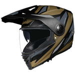 SMK Ares Claw Matt Anthracite Gold + Free Dark Visor 1