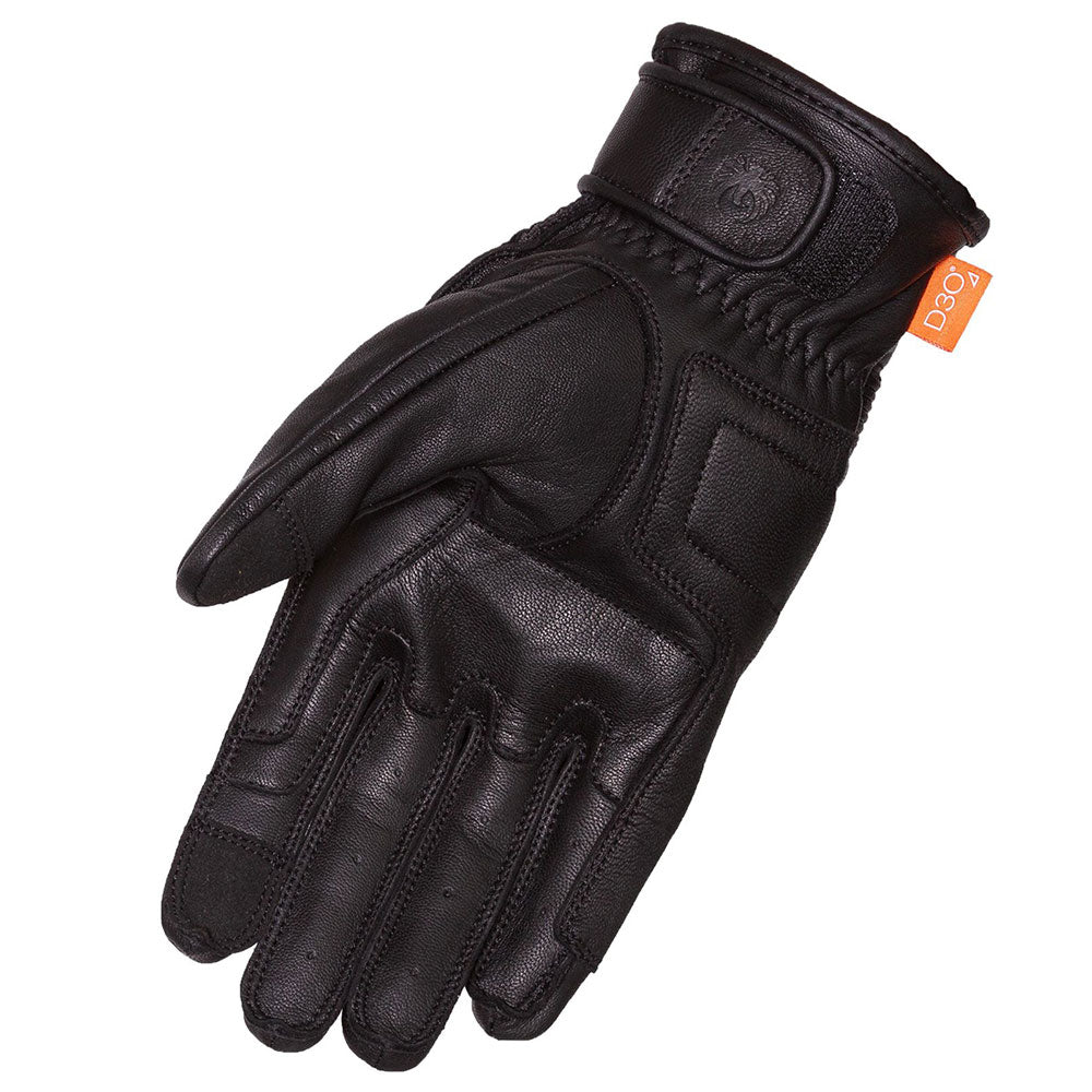 Merlin Glory D3O Leather Glove Black