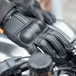 Merlin Glory D3O Leather Glove Black