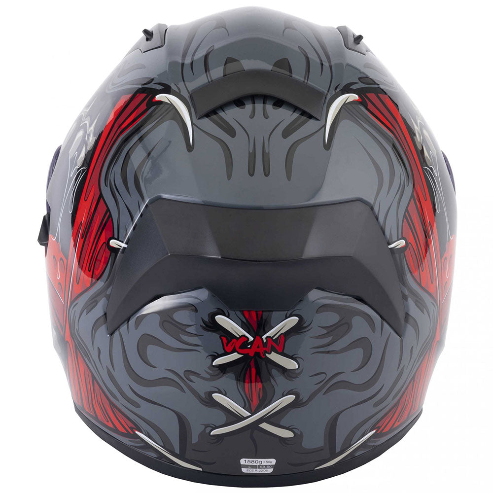 Vcan H128 Titan Grey Helmet