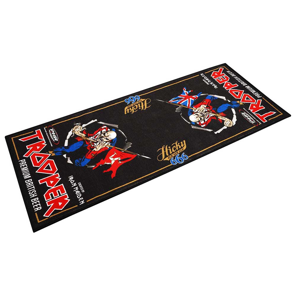 Limited Edition Peter Hickman Trooper Iron Maiden Motorcycle Garage Mat