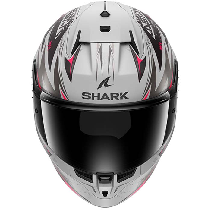 Shark D-Skwal 3 Blast-R Matt Silver Anthracite Red