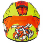 Vcan H128 Mohawk Yellow Helmet