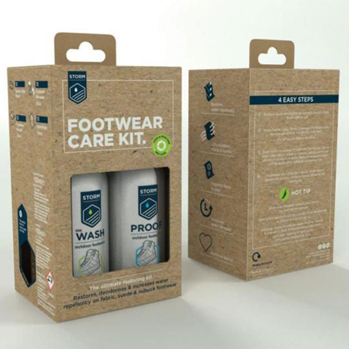 Storm Footwear Wash Proof And Deodoriser Care Kit