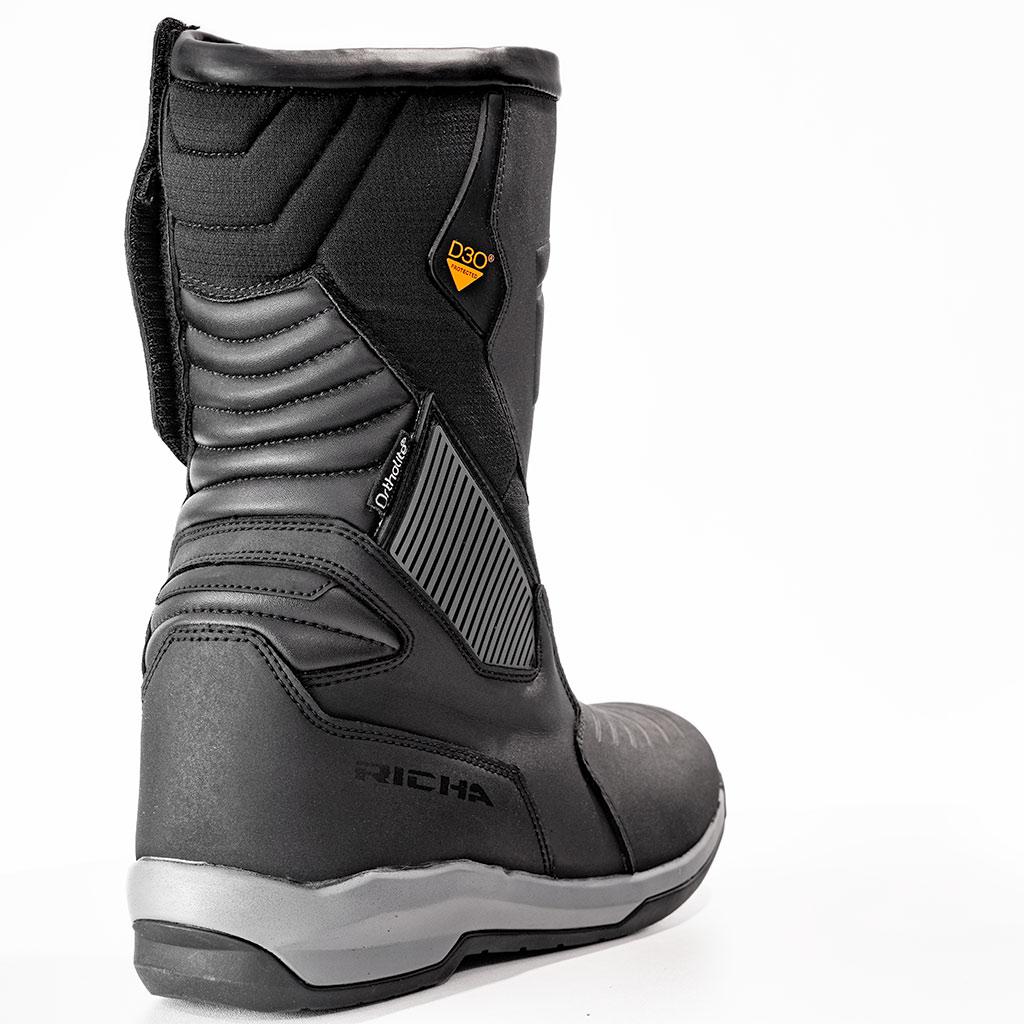 Richa Apollo Black Waterproof Boots