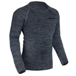 Oxford Advanced Base Layer Mens Top Charcoal Marl
