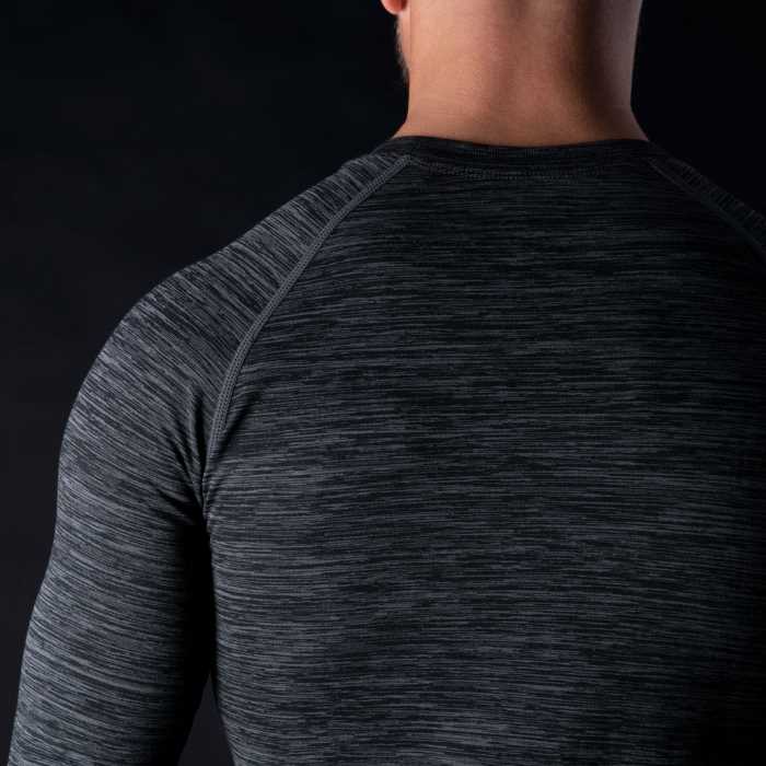 Oxford Advanced Base Layer Mens Top Charcoal Marl