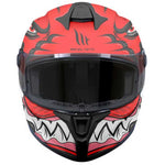 MT Targo S Toby Matt Red Helmet