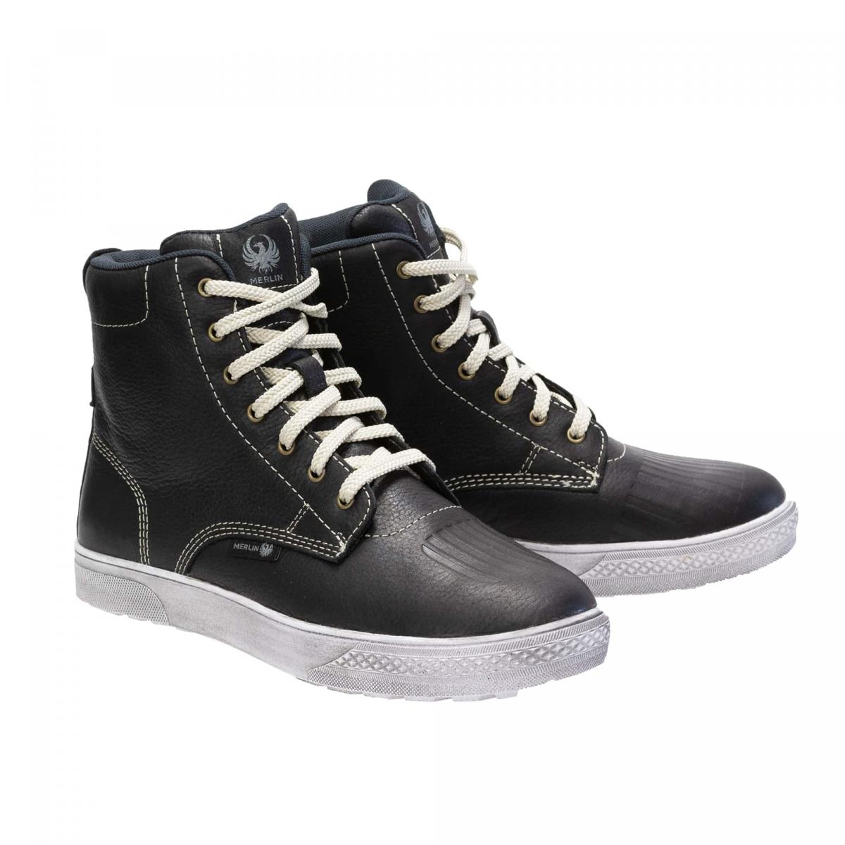 Merlin Stretton D3O Black Vented Boots