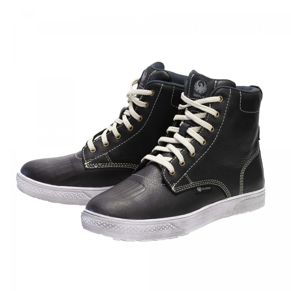 Merlin Stretton D3O Black Vented Boots