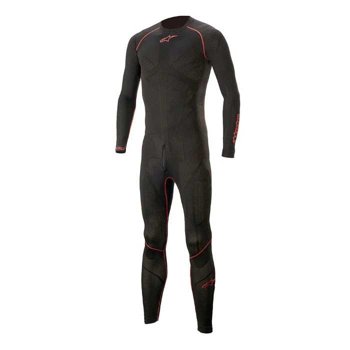 Alpinestars Ride Tech Lite 1Pc Undersuit Black Red