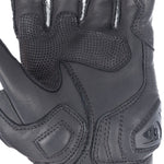 Oxford Cypher 1.0 Short Leather Mens Gloves Black White