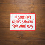 Oxford Garage Metal Sign: EXCITING