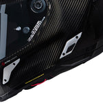 Nolan X-804 RS Argento 332 Carbon Silver