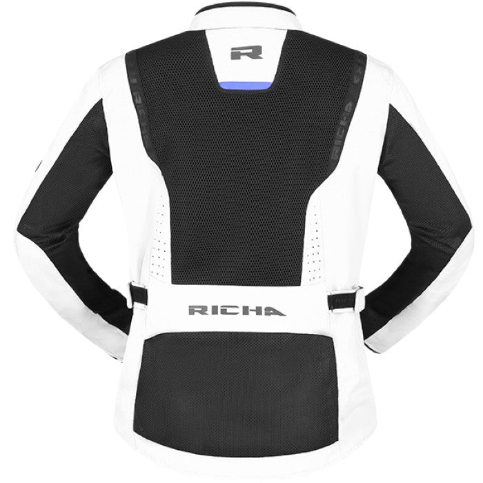 Richa Monaco Mesh WP Waterproof Jacket Light Grey