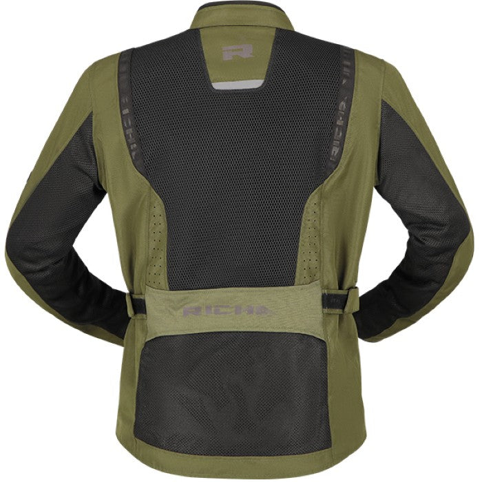 Richa Monaco Mesh WP Waterproof Jacket Green