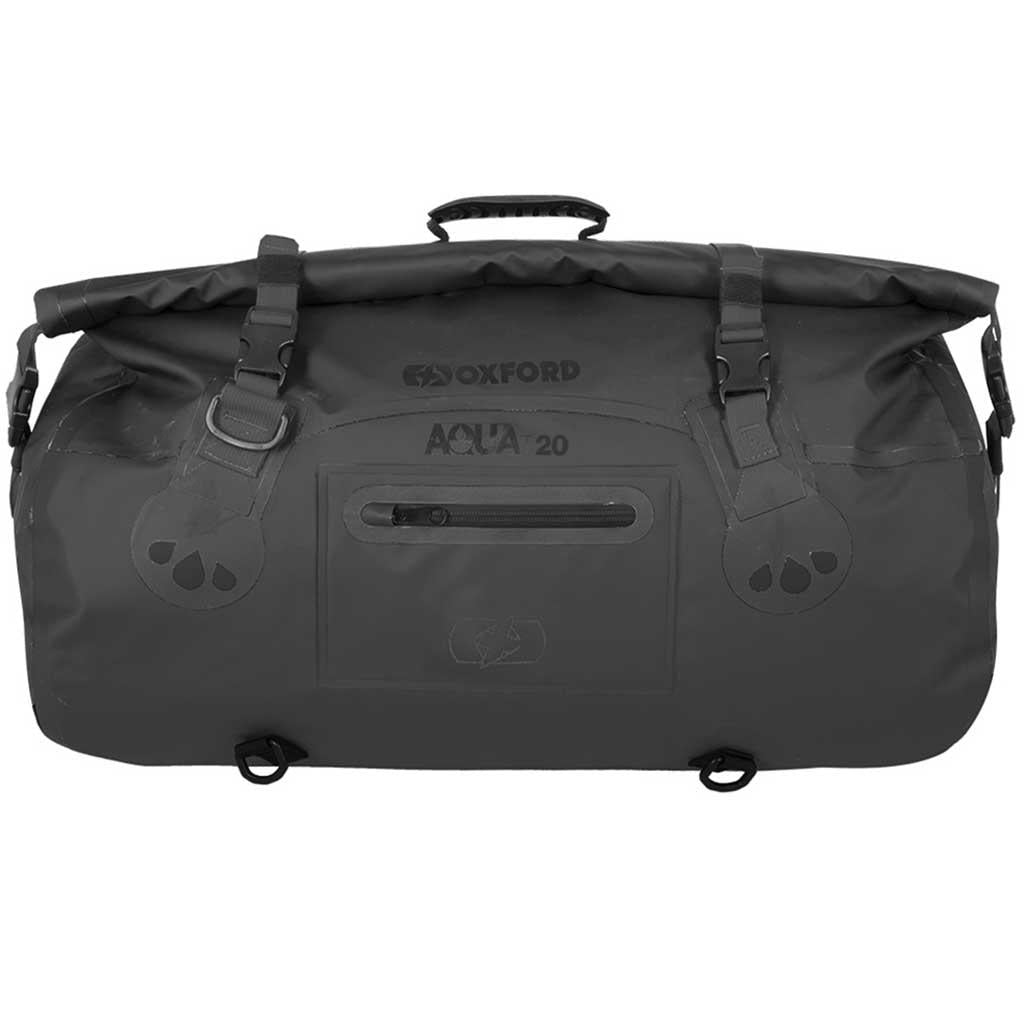 Oxford Aqua Waterproof T-20 Roll Bag- Black