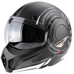 Viper F242 Reverse P J Flip Helmet Revo White