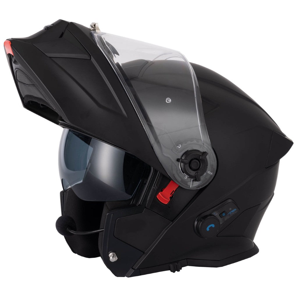 Vcan H276 Blinc Bluetooth Matt Black Helmet