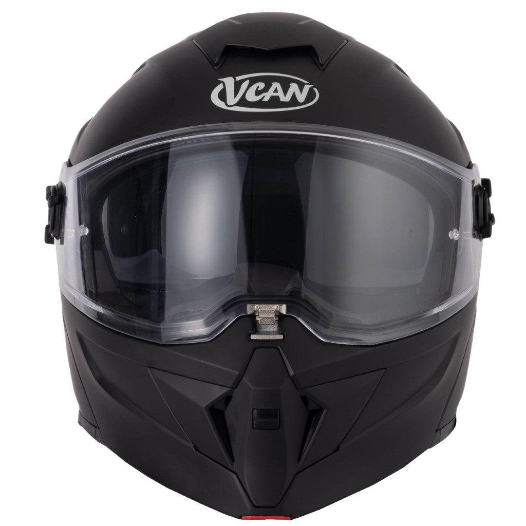 Vcan H276 Matt Black Helmet