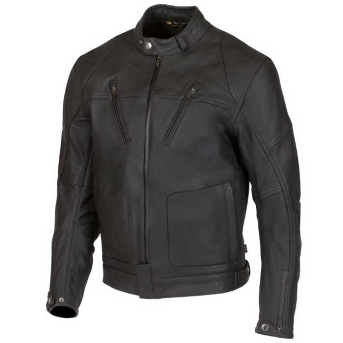 Merlin Gable II  Waterproof Leather Jacket Black