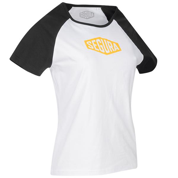 Segura T-Shirt Lady First Black White