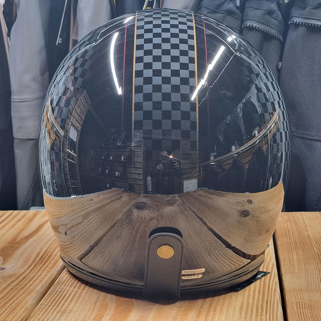 Viper RSV06 Plus Chequer 500 Open Face Helmet