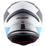Axor SH890 Hunter Turbo White Red Helmet