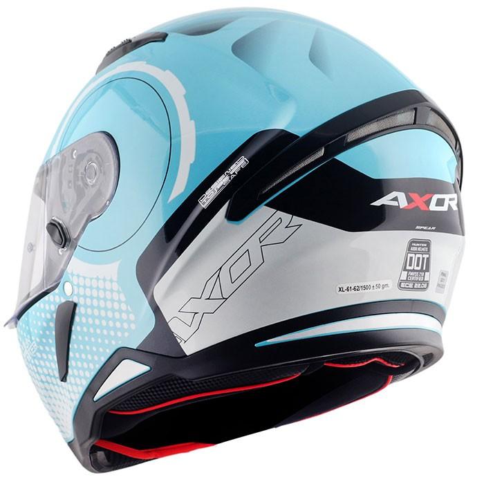Axor SH890 Spear Hex Blue White Helmet