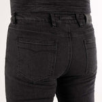 Oxford Super Jeans Slim Mens Black Regular Leg
