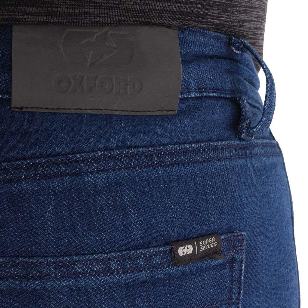 Oxford Super Jeans Slim Mens Indigo Regular Leg