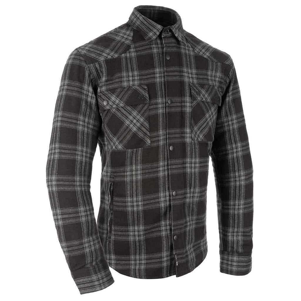 Oxford Kickback 3.0 Mens Riding Shirt Grey