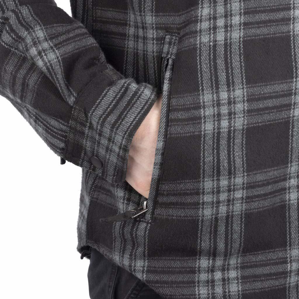 Oxford Kickback 3.0 Mens Riding Shirt Grey