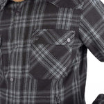 Oxford Kickback 3.0 Mens Riding Shirt Grey