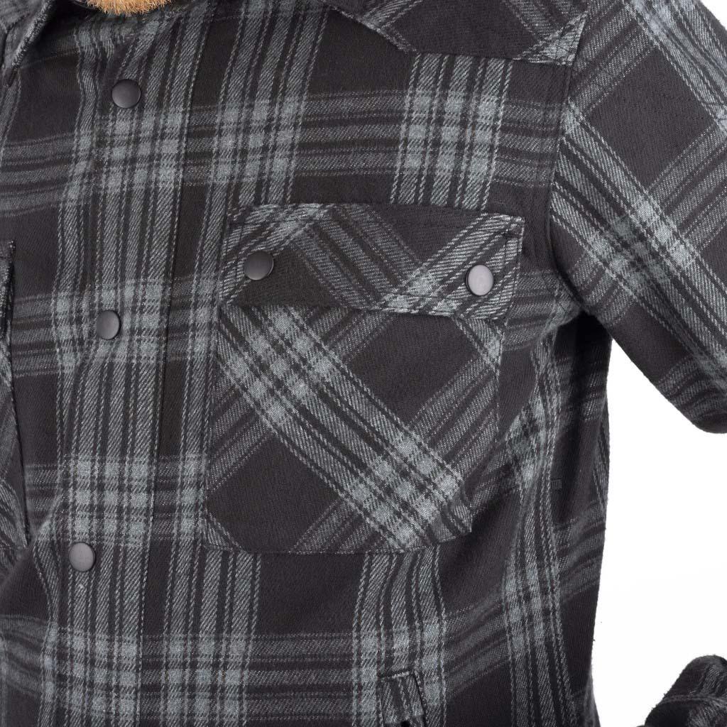 Oxford Kickback 3.0 Mens Riding Shirt Grey