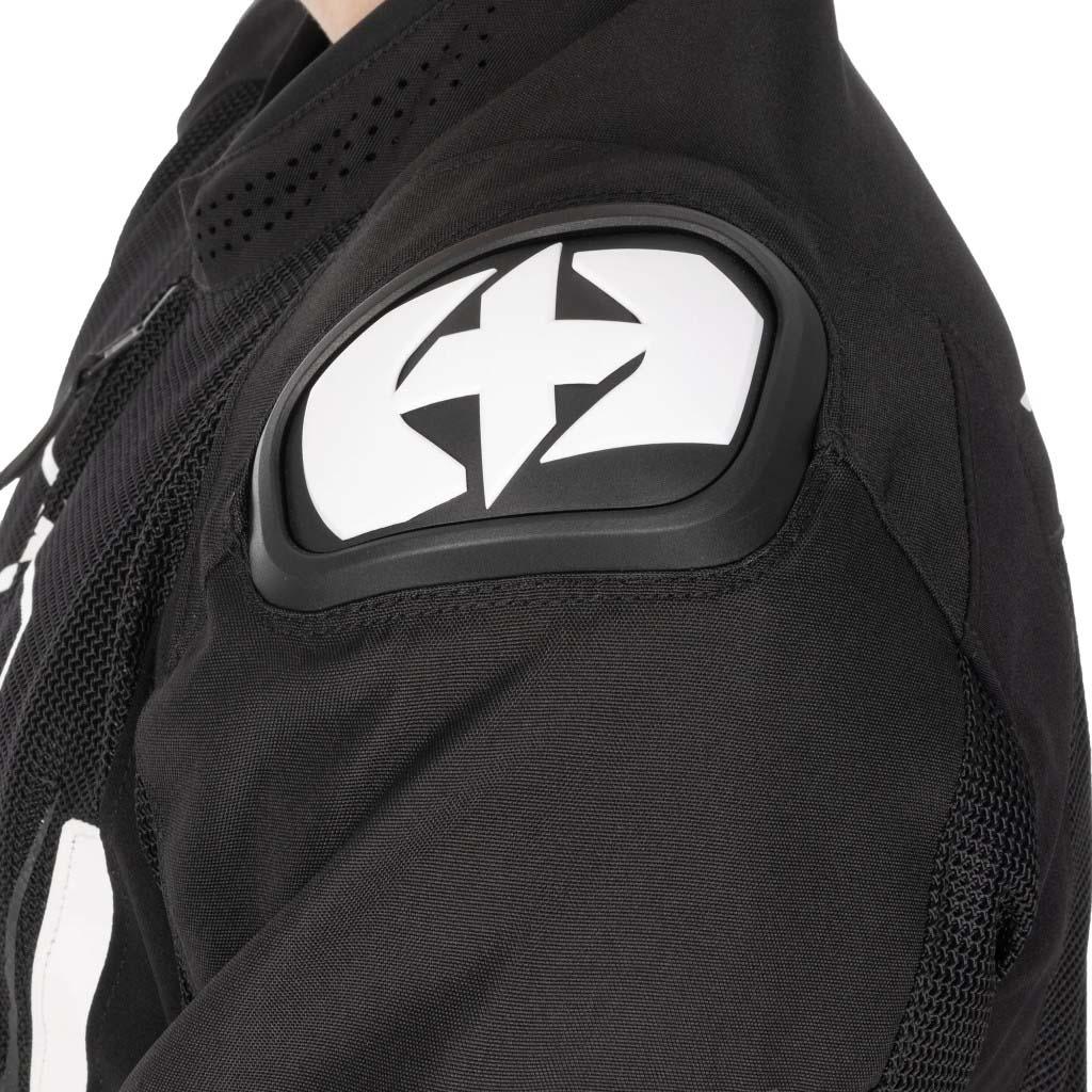 Oxford Omega 1.0 Air Mens Jacket Black White