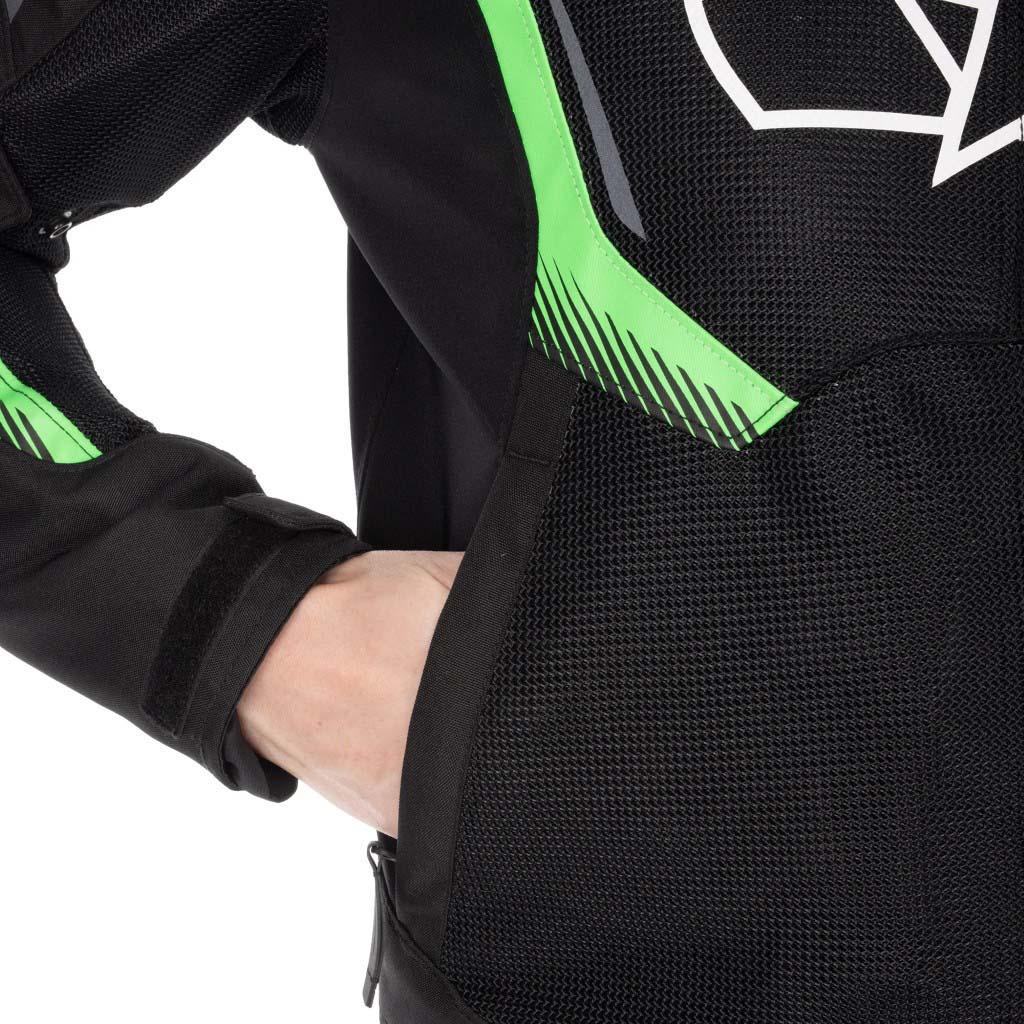 Oxford Omega 1.0 Air Mens Jacket Black Green