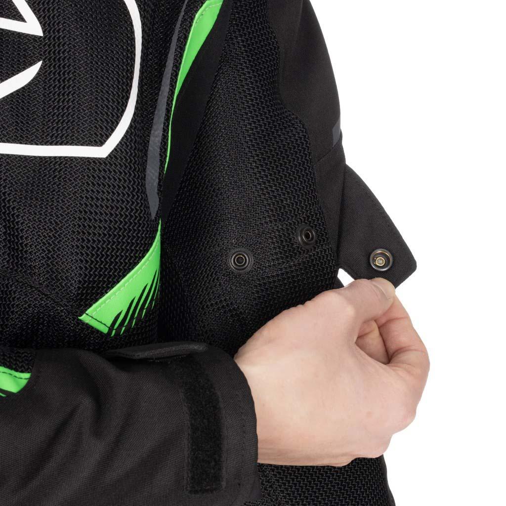 Oxford Omega 1.0 Air Mens Jacket Black Green