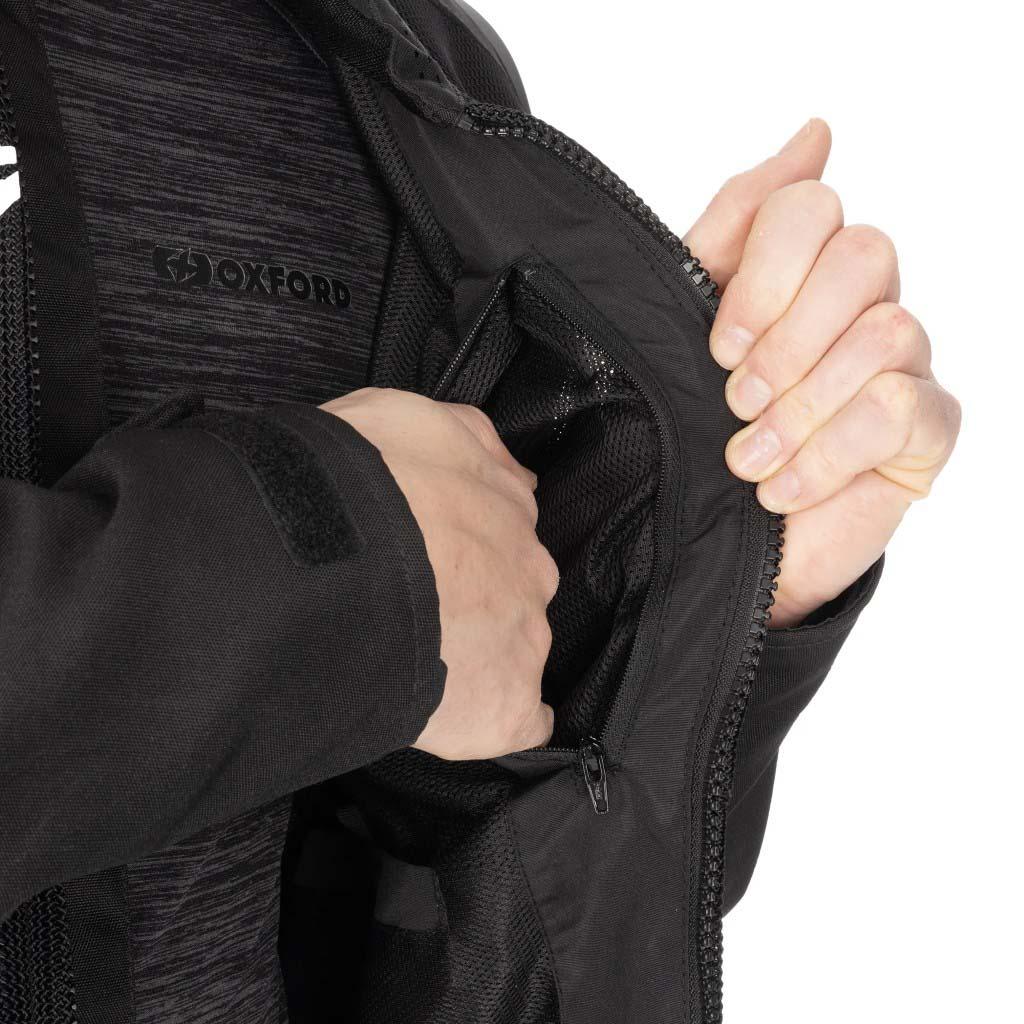 Oxford Omega 1.0 Air Mens Jacket Black Green