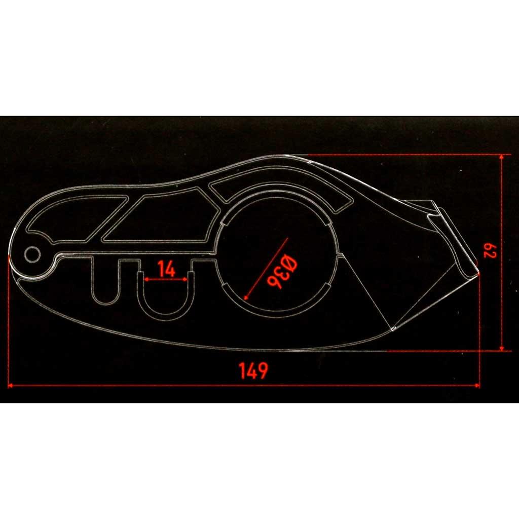 Kovix Kds Alarmed Brake Lever Lock Red