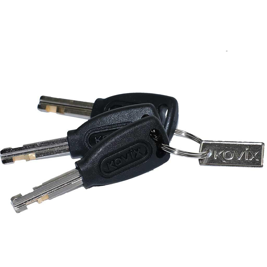 Kovix Kds Alarmed Brake Lever Lock Red