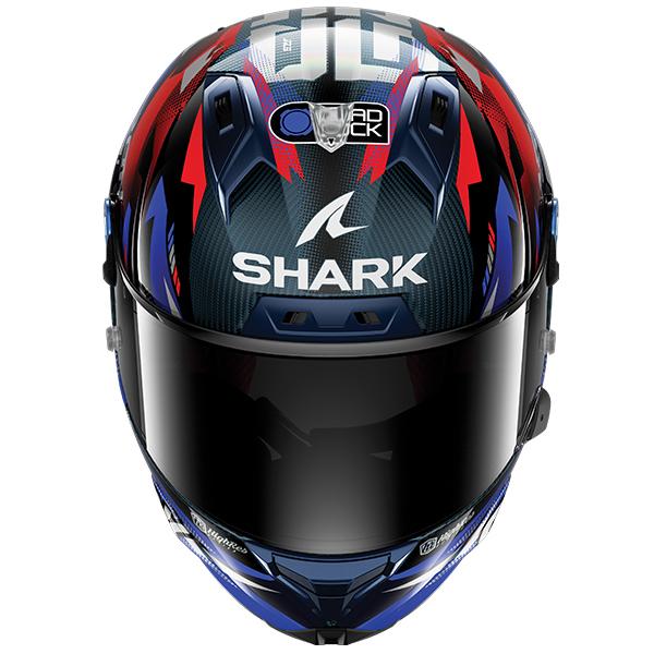 Shark Aeron-GP FIM Zarco Victory Blue Red Black