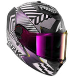 Shark Spartan GT Pro Carbon Sthyr Black Violet Yellow