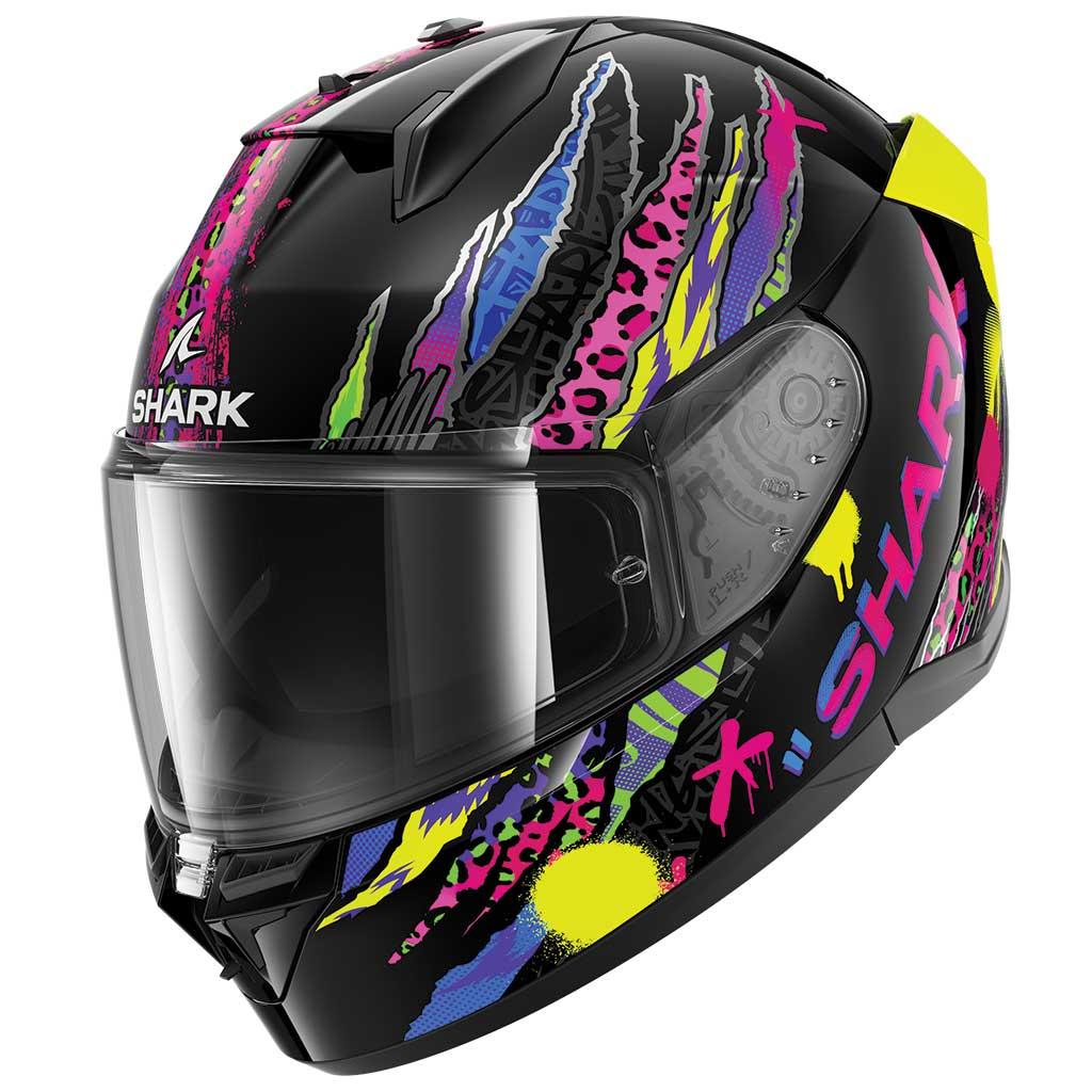 Shark D-Skwal 3 Fawn Black Purple Blue Yellow