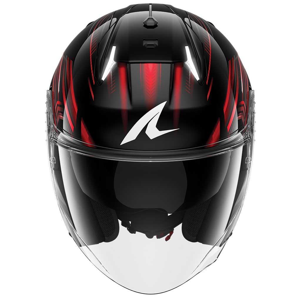 Shark Skwal I3 Jet Light-Blur Black Red
