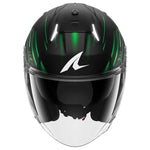 Shark Skwal I3 Jet Light-Blur Black Green